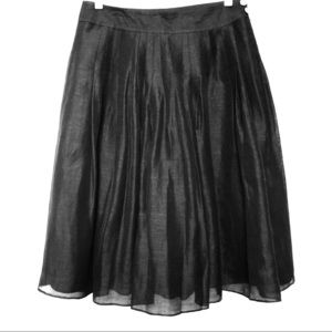 BANANA REPUBLIC Black Linen/Silk Skirt